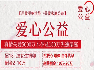 白水捐卵助孕生子 爱心志愿者招募
